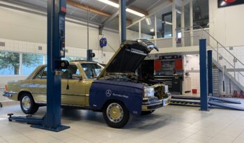 Werkplaats klassieke Mercedes